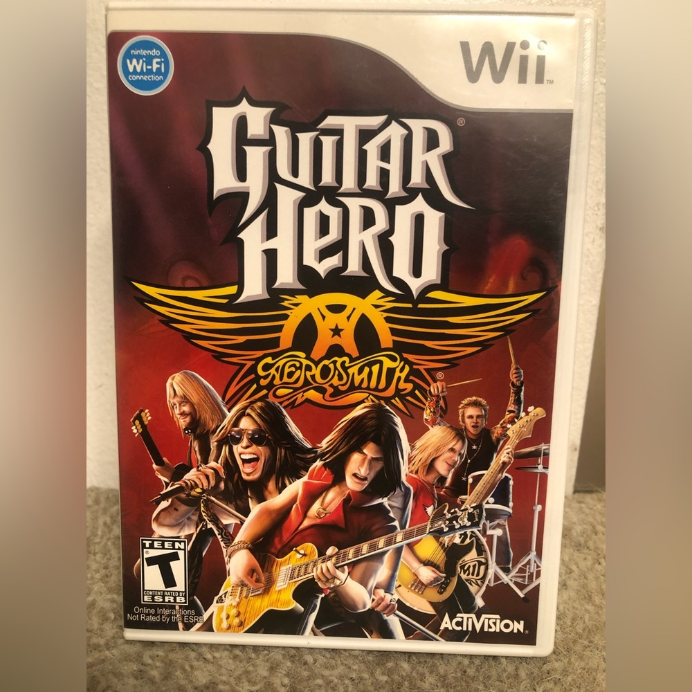 Guitar Hero: Aerosmith Wii Game